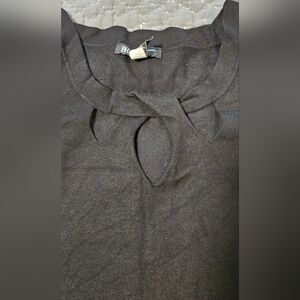 INC International Concepts Black Knit Dress